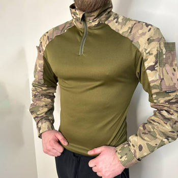 Мужской Убакс ASDAQ с липучками под шевроны / Прочная уставная Рубашка рип-стоп мультикам размер XL
