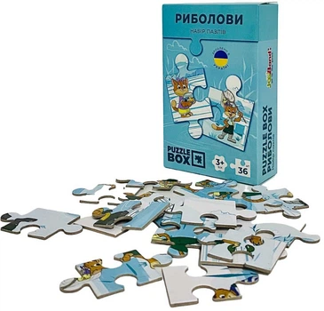 Набор пазлов JoyBand-Bontoy Рыболовы 36 элементов (PB02) (4820246770385)