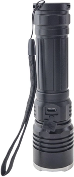 Фонарь ручной аккумуляторный Quantum Solid-H 10 W LED с USB-C (0746020702103)