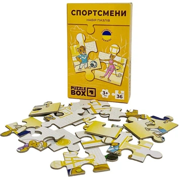 Набір пазлів JoyBand-Bontoy Спортсмени 36 елементів (PB03) (4820246770392)