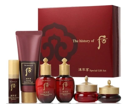 Набор восстанавливающих антивозрастных средств The History of Whoo Jinyulhyang 6pcs Special Gift Set