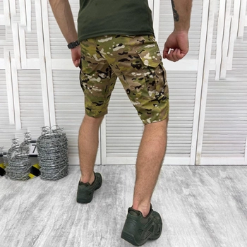 Мужские крепкие Шорты Enzim с накладными карманами рип-стоп мультикам размер 4XL