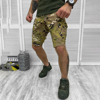 Мужские крепкие Шорты Enzim с накладными карманами рип-стоп мультикам размер XL