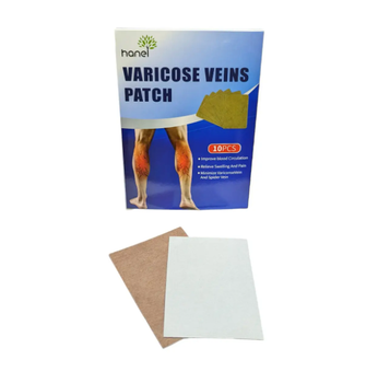 Пластырь от варикоза от боли и отеков в ногах Varicose Veins Patch 10шт/1уп (KG-10162)