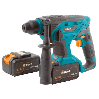 Аккумуляторный перфоратор Bort BHD-18X-BLK