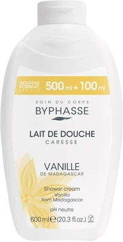 Kremowy żel pod prysznic Byphasse Kwiaty Wanilii 600 ml (8436097095711)