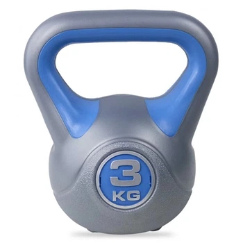 Пластиковая гиря для crossfit 60512 насипная 3 кг