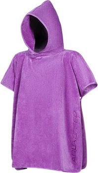 Полотенце пончо Aqua Speed KID'S PONCHO 7337 фиолетовое 80x140 см (145-09)