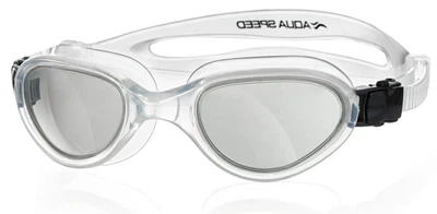 Очки для плавания Aqua Speed прозрачные унисекс с защитой от запотевания и ультрафиолета для тренировок и отды