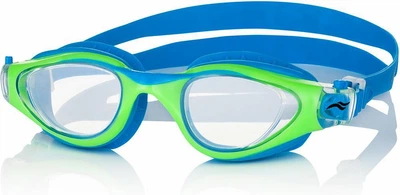 Очки для плавания Aqua Speed MAORI 6975 синий, зеленый Дет OSFM
