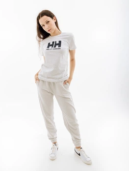 Женская Футболка HELLY HANSEN W HH LOGO T-SHIRT Серый L (7d34112-823 L)
