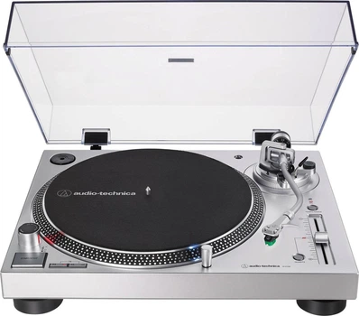 DJ програвач Audio-Technica AT-LP120XUSB Silver AT-LP120XUSBSV