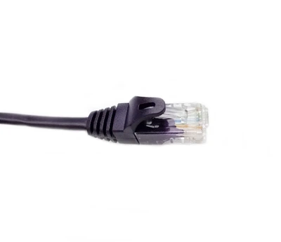 Патч-корд 2м, UTP, cat.5e, RJ45, мідь, фіолетовий CORD-2M-PURPLE