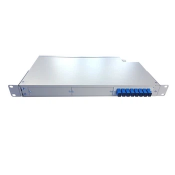 Оптична патч-панель 19″ СSV 1U SC 8 порти у зборі