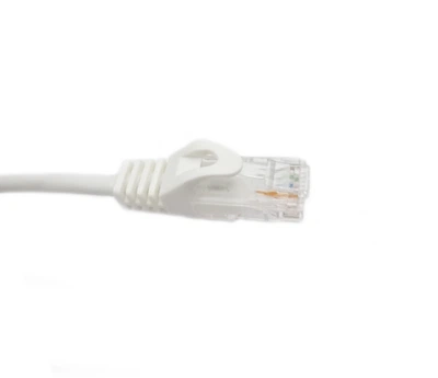 Патч-корд Net-server 1м, UTP, cat.5e, RJ45, медь, белый, Net-301