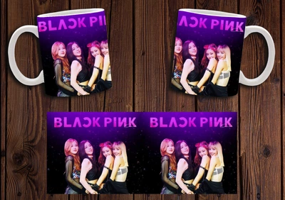 Кружка CupKit "BLACKPINK / Блекпінк" №9 330мл біла