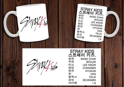 Кружка CupKit "Stray Kids / Стрей Кидс" №15 330мл белая
