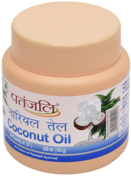 Олія Patanjali Ayurved Кокосова 200 мл (8904109400421)