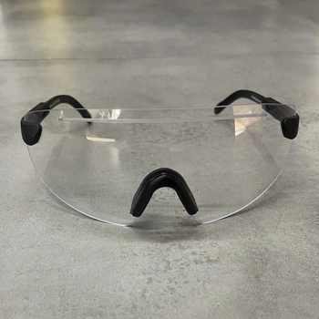 Окуляри балістичні Swiss Eye Defense Clear, сертифіковані, прозора лінза (40414), окуляри тактичні