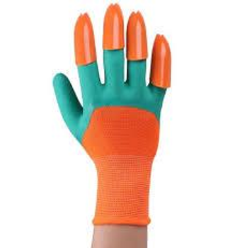 Садовые перчатки Garden Genie Gloves с раздвоенными когтями(FG22)