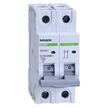 Автоматичний вимикач NOARK Ex9BS 2P 10A 4,5kA C