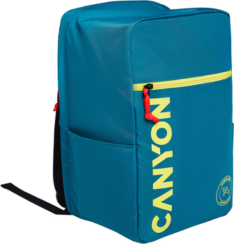 Plecak na laptopa Canyon CSZ-2 do podróżowania Ciemny Turkusowy (CNS-CSZ02DGN01)