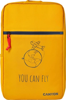 Plecak na laptopa Canyon CSZ-3 do podróżowania Żółty (CNS-CSZ03YW01)