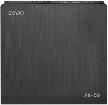 SAVIO DVD+/-R/RW USB 2.0 AK-59 Black (SAVAK-59)