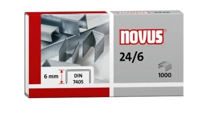 Скобы для степлера NOVUS № 24/6 ( 040-0158 )