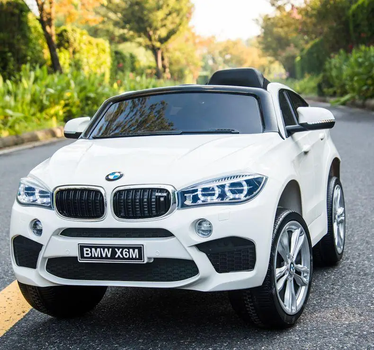 Детский электромобиль Bambi BMW X6M JJ2199EBLR-1 White (JJ2199EBLR)