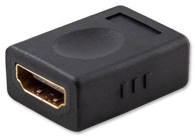 Перехідник Savio CL-111 HDMI (F) - HDMI (F) - прямий, бочкоподібний (SAVKABELCL-111)