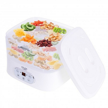 Электросушка для овощей фруктов грибов Adler AD 6658 White ТР