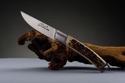 Нож карманный Fontenille Pataud, Le Thiers Pocket, ручка из рога оленя (T8BC)