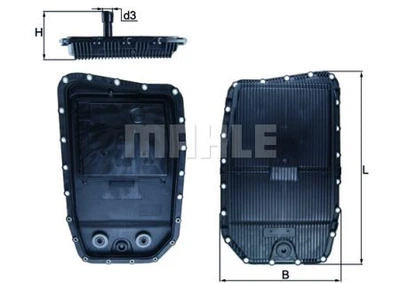 Фильтр масляный АКПП BMW, JAGUAR, LAND ROVER (пр-во KNECHT-MAHLE) HX152 MAHLE (HX152)