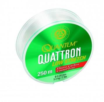 Волосінь-флюорокарбон Quantum Quattron LS Line, 0,20 мм, 250 м (2610020)