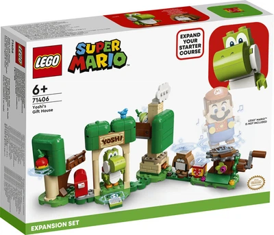 Конструктор LEGO Super Mario Будинок подарунків Йоші 6+, 246 деталей, 71406