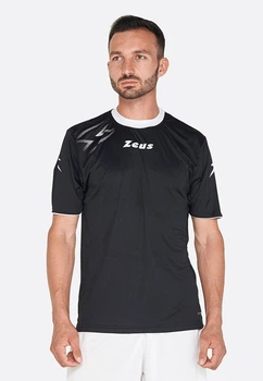 Футболка футбольная Zeus SHIRT MIDA NE/BI черная S Z01262
