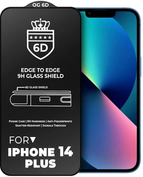 Защитное стекло 6D iPhone 14 Plus Glass Shield (33111)