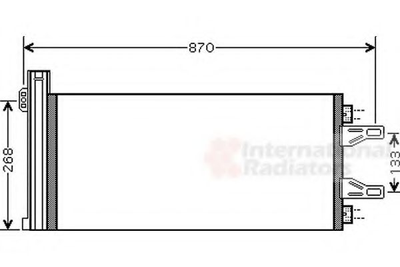 Конденсор кондиционера JUMPER/DUCATO/BOXER 06- Van Wezel Van Wezel (09005248)