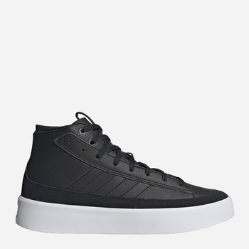 Sneakersy męskie skórzane adidas Znsored Hi Prem Leather 43.5 (9UK) 27.5 cm Czarne (4066756261856)