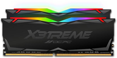 Оперативна памʼять OCPC DDR4-3600 16384MB PC4-28800 (Kit of 2x8192) X3 RGB Black (MMX3A2K16GD436C18)