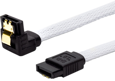 Kabel Savio SATA III 0.5 m, Biały (SAVGAK-07)