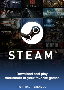 Код активації Steam Gift Card (Стім) на 25 GBP UK-регіон