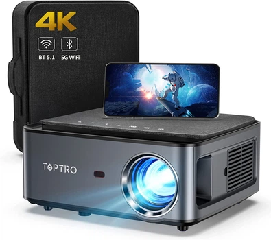 Мультимедийный домашний проектор Toptro X1 Full HD 9200 Лм Wi-Fi Bluetooth g2
