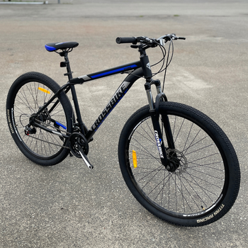 Велосипед CrossBike 27,5" Storm Рама-19,5" Черно-Синий