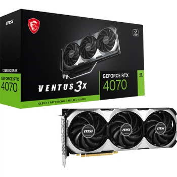 Видеокарта MSI GeForce RTX4070 12Gb VENTUS 3X OC (RTX 4070 VENTUS 3X 12G OC)