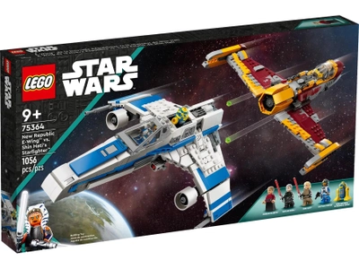 Конструктор LEGO Star Wars E-wing проти Shin Hati's винищувачі 1056 деталей (75364)