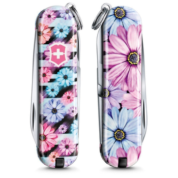 Складной нож Victorinox Classic LE Dynamic Floral 0.6223.L2107