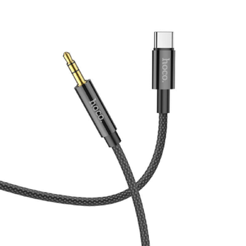 Кабель HOCO AUX to Type-C digital audio conversion cable UPA19 1M black