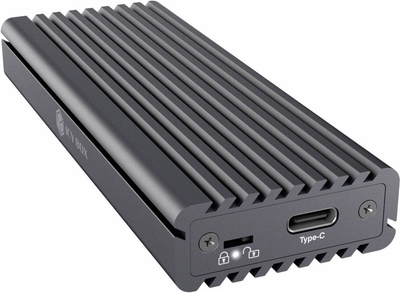 Зовнішня кишеня Icy Box для M.2 SSD NVMe (PCIe)/SATA USB 3.1 Type-C (IB-1817MC-C31)